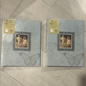 Gray Butterfly Photo Album